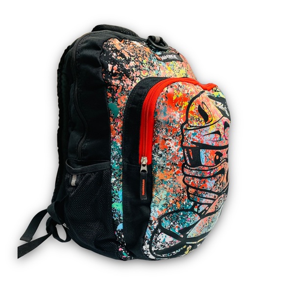 Lego • Ninjago Spray Paint All-Over Multicolored Grafitti Print - Picture 5 of 6